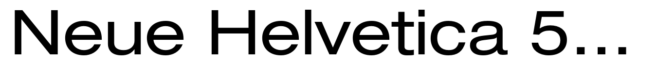Neue Helvetica 53 Extended